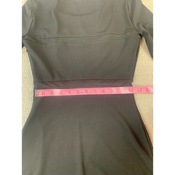 Elizabeth & James Millie Dress Bodycon Long Sleeve Black Size 2 - Picture 10 of 13